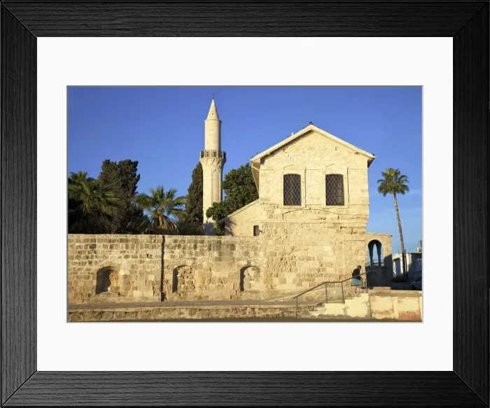 Framed Print : Larnaka Fort, Medieval Museum and Grand Mosque, Larnaka, Cyprus, Eastern Mediterranean Framed Print : Larnaka Fort, Medieval Museum and Grand Mosque, Larnaka, Cyprus, Eastern Mediterranean