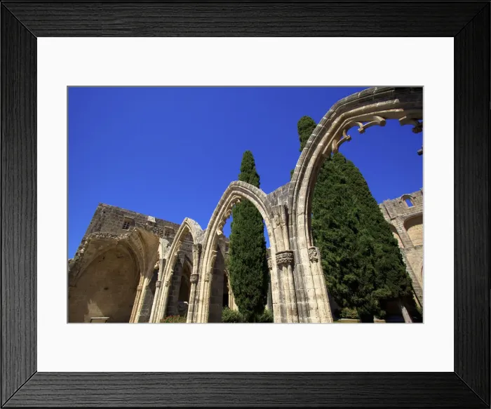Framed Print : Bellapais Abbey, Bellapais, North Cyprus Framed Print : Bellapais Abbey, Bellapais, North Cyprus