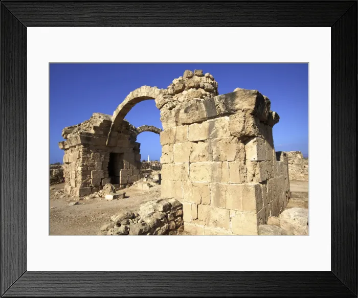 Framed Print : Saranda Kolones, Kato Pathos Archaeological Park, Pathos, Cyprus, Eastern Mediterranean Framed Print : Saranda Kolones, Kato Pathos Archaeological Park, Pathos, Cyprus, Eastern Mediterranean