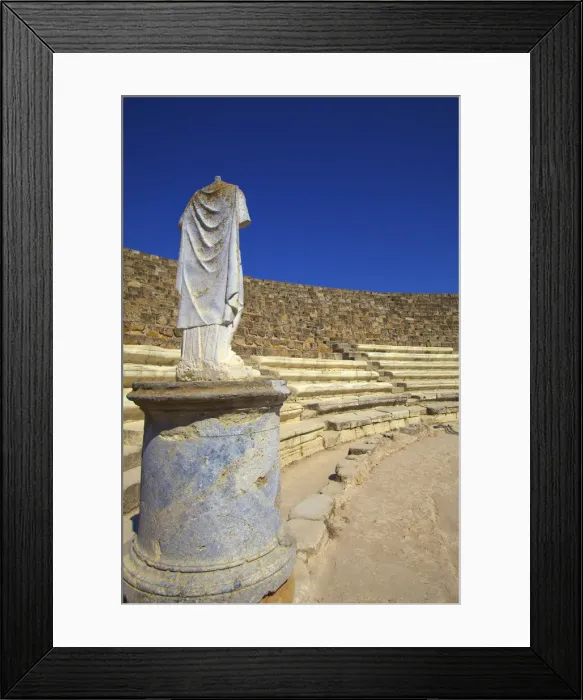 Framed Print : Roman Theatre, Salamis, North Cyprus Framed Print : Roman Theatre, Salamis, North Cyprus