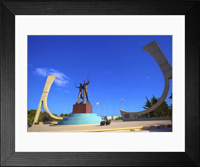 Framed Print : Limassol Martyrs Monument, Kyrenia, North Cyprus Framed Print : Limassol Martyrs Monument, Kyrenia, North Cyprus