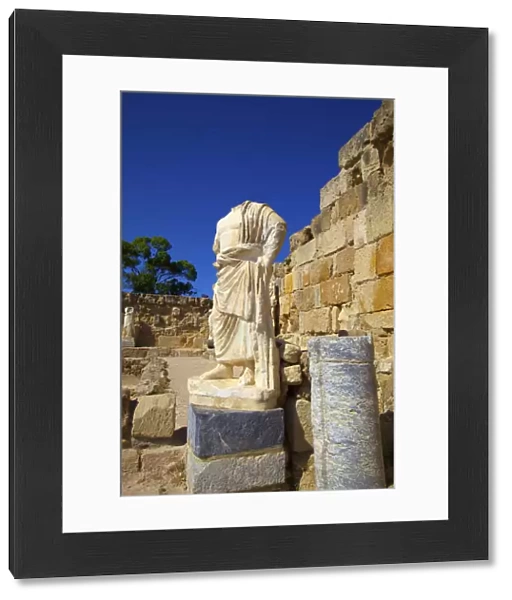 Statue in the Gymnasium, Salamis, North Cyprus