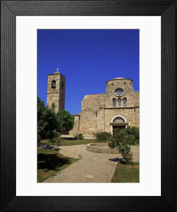 Framed Print : St Barnabas Monastery, North Cyprus Framed Print : St Barnabas Monastery, North Cyprus