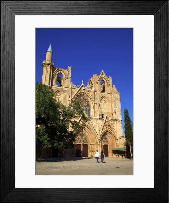 Framed Print : Lala Mustafa Pasha Mosque (St. Nicholas Cathedral), Famagusta, North Cyprus Framed Print : Lala Mustafa Pasha Mosque (St. Nicholas Cathedral), Famagusta, North Cyprus