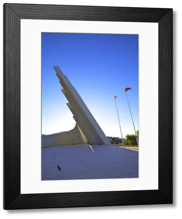 Framed Print : Peace and Freedom Monument, Alsancak, North Cyprus Framed Print : Peace and Freedom Monument, Alsancak, North Cyprus