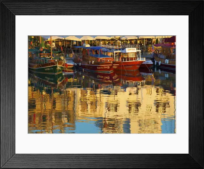 Framed Print : Kyrenia Harbour, Kyrenia, North Cyprus Framed Print : Kyrenia Harbour, Kyrenia, North Cyprus
