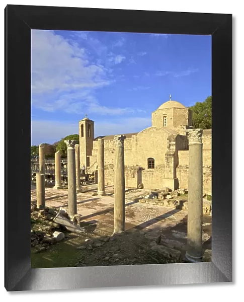 12th Century Stone Church of Agia Kyriaki, Pathos, Cyprus, Eastern Mediterranean Sea