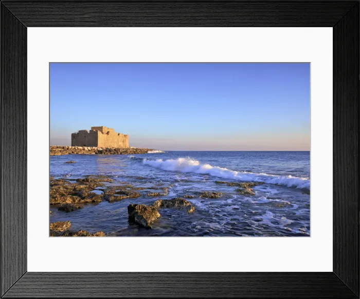Framed Print : Paphos Castle, Paphos, Cyprus, Eastern Mediterranean Sea Framed Print : Paphos Castle, Paphos, Cyprus, Eastern Mediterranean Sea