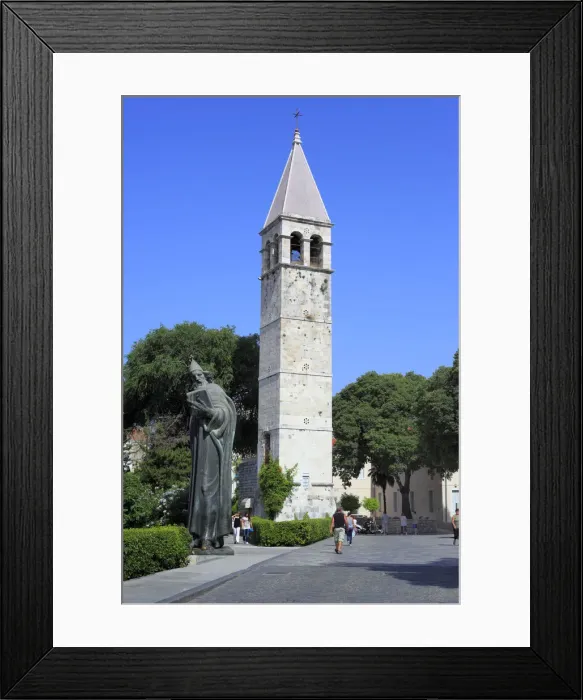 Framed Print : Statue of bishop Gregory of Nin (Grgur Ninski), Split, Dalmatia, Croatia Framed Print : Statue of bishop Gregory of Nin (Grgur Ninski), Split, Dalmatia, Croatia
