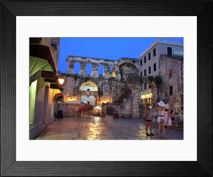 Framed Print : East gate, Porta Argentea, Split, Dalmatia, Croatia Framed Print : East gate, Porta Argentea, Split, Dalmatia, Croatia