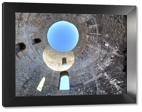 Oculus of Vestibule of Diocletians Palace, Split, Dalmatia, Croatia