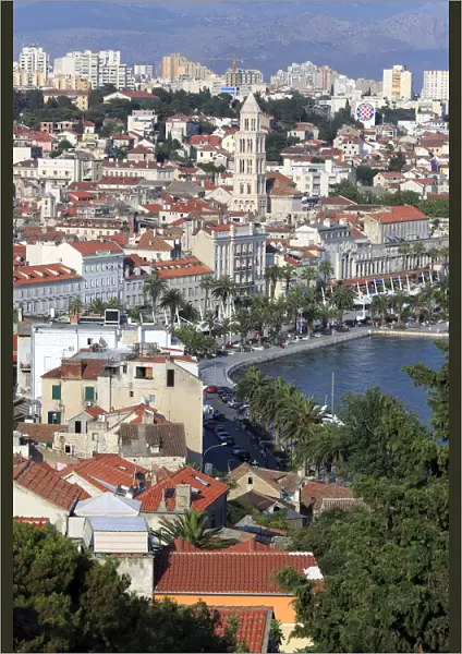 Cityscape from Marjan Hill, Split, Dalmatia, Croatia