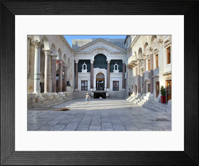 Framed Print : Peristyle, Split, Dalmatia, Croatia Framed Print : Peristyle, Split, Dalmatia, Croatia