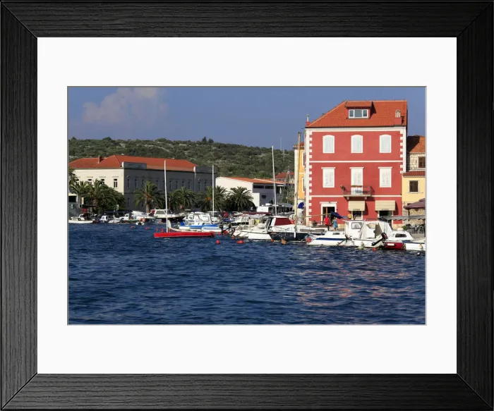 Framed Print : Harbor, Stari Grad, Island of Hvar, Dalmatian coast, Croatia Framed Print : Harbor, Stari Grad, Island of Hvar, Dalmatian coast, Croatia