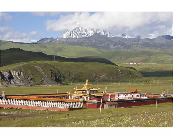 Tagong monastery, Tagong, Tibetan area; Sichuan; China