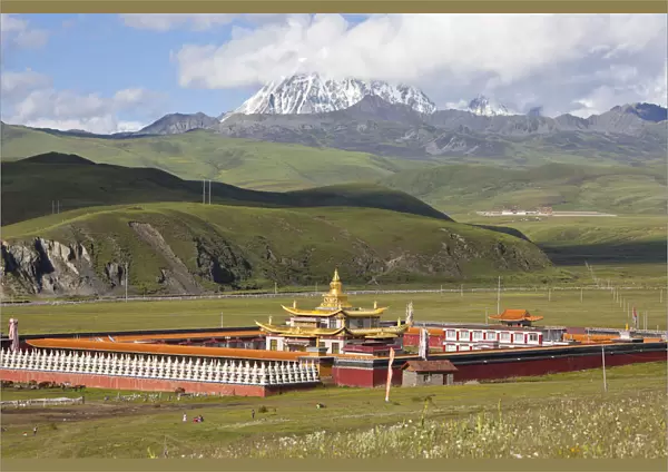 Tagong monastery, Tagong, Tibetan area; Sichuan; China