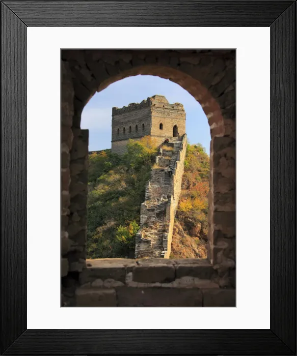 Framed Print : Great Wall of China, Gubeikou, Miyun, nr. Beijing, China Framed Print : Great Wall of China, Gubeikou, Miyun, nr. Beijing, China
