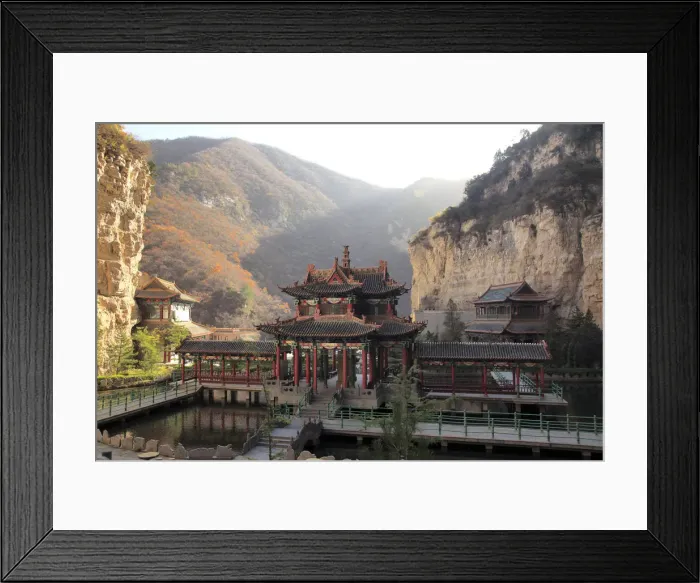 Framed Print : Mian Shan (Mian Mountain), near Pingyao, Shanxi, China Framed Print : Mian Shan (Mian Mountain), near Pingyao, Shanxi, China