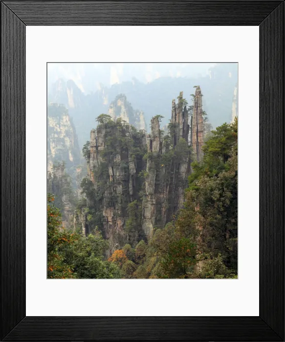 Framed Print : Zhangjiajie National Forest Park, Hunan, China Framed Print : Zhangjiajie National Forest Park, Hunan, China