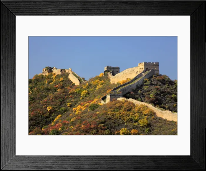 Framed Print : Great Wall of China, Gubeikou, Miyun, nr. Beijing, China Framed Print : Great Wall of China, Gubeikou, Miyun, nr. Beijing, China