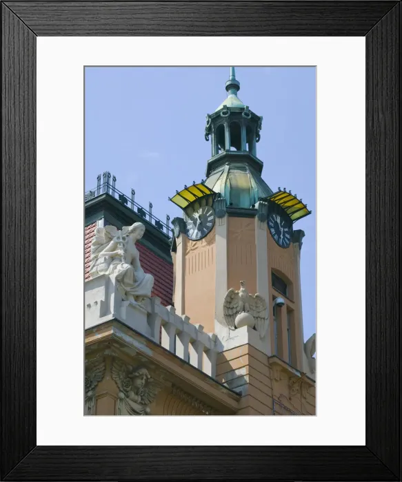 Framed Print : Croatia, Zagreb, Art Nouveau Building Framed Print : Croatia, Zagreb, Art Nouveau Building