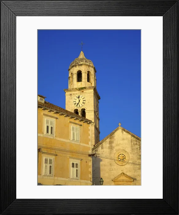 Framed Print : Church of St. Nicholas, Cavtat, Dalmatia, Croatia Framed Print : Church of St. Nicholas, Cavtat, Dalmatia, Croatia