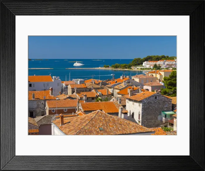 Framed Print : Croatia, Istria, Porec Framed Print : Croatia, Istria, Porec