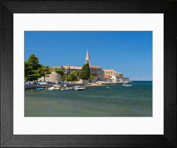 Framed Print : Croatia, Istria, Porec Framed Print : Croatia, Istria, Porec
