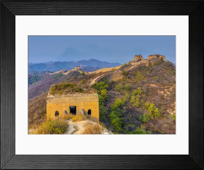 Framed Print : China, Beijing Municipality, Miyun County, Great Wall of China (UNESCO World Heritage Framed Print : China, Beijing Municipality, Miyun County, Great Wall of China (UNESCO World Heritage