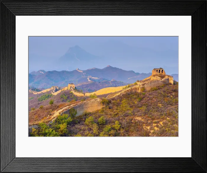 Framed Print : China, Beijing Municipality, Miyun County, Great Wall of China (UNESCO World Heritage Framed Print : China, Beijing Municipality, Miyun County, Great Wall of China (UNESCO World Heritage