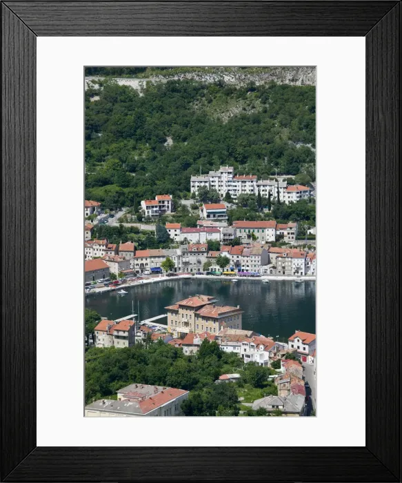 Framed Print : Croatia, Kvarner Region, Bakar, coastal town by Rijeka on the Bakarski Gulf Framed Print : Croatia, Kvarner Region, Bakar, coastal town by Rijeka on the Bakarski Gulf