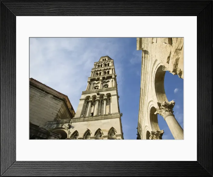 Framed Print : Croatia, Central Dalmatia, Split, Old town, Cathedral of St. Domnius Framed Print : Croatia, Central Dalmatia, Split, Old town, Cathedral of St. Domnius