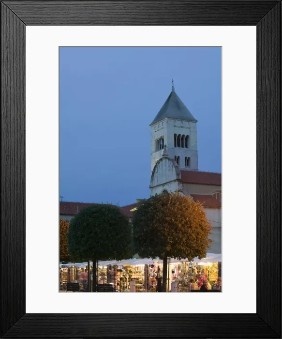 Framed Print : Croatia, Zadar Region, Zadar, Night Market Framed Print : Croatia, Zadar Region, Zadar, Night Market