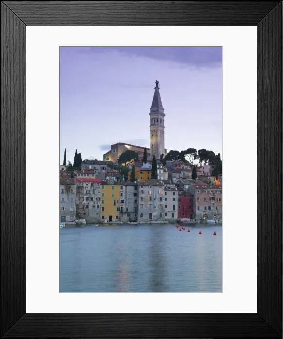 Framed Print : Croatia, Istria, Rovinj, Cathedral of St. Euphemia Framed Print : Croatia, Istria, Rovinj, Cathedral of St. Euphemia