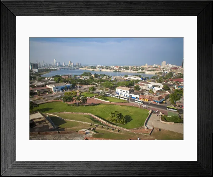 Framed Print : Colombia, Bolivar, Cartagena De Indias, San Felipe Castle Framed Print : Colombia, Bolivar, Cartagena De Indias, San Felipe Castle
