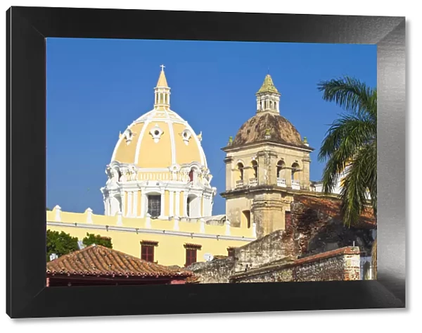 Colombia, Bolivar, Cartagena De Indias, Old walled city, San Pedro Claver Church