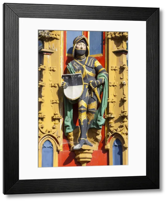 Framed Print : Water Fountain Detail, Ulm, Baden-Wurttemberg, Germany Framed Print : Water Fountain Detail, Ulm, Baden-Wurttemberg, Germany