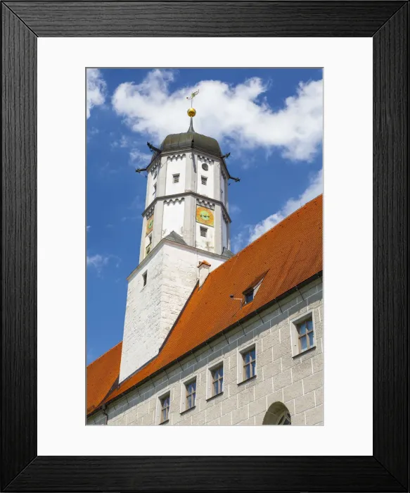 Framed Print : Hochstadt Castle, Hochstadt, Swabia, Bavaria, Germany Framed Print : Hochstadt Castle, Hochstadt, Swabia, Bavaria, Germany