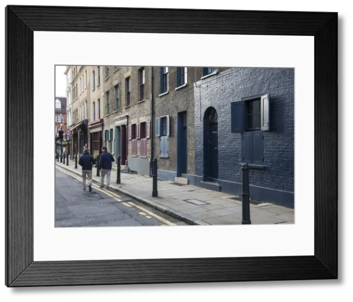 Framed Print : Streets around Brick Lane, East End, London, England, UK Framed Print : Streets around Brick Lane, East End, London, England, UK