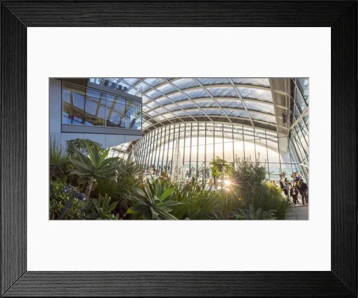 Framed Print : UK, England, London, City of London, The Skygarden