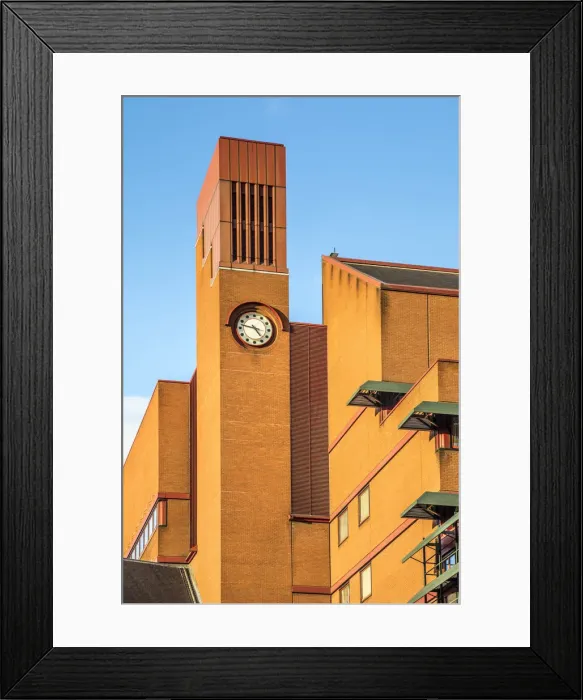 Framed Print : British Library, Kings Cross, London, England, UK Framed Print : British Library, Kings Cross, London, England, UK