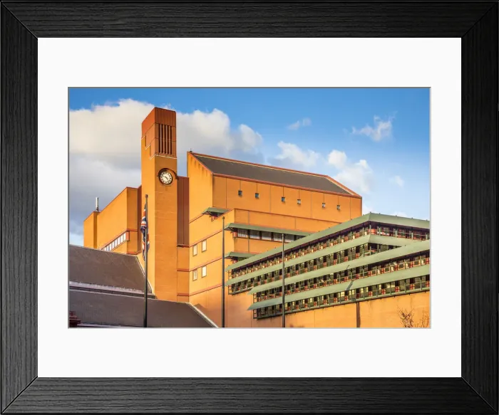Framed Print : British Library, Kings Cross, London, England, UK Framed Print : British Library, Kings Cross, London, England, UK