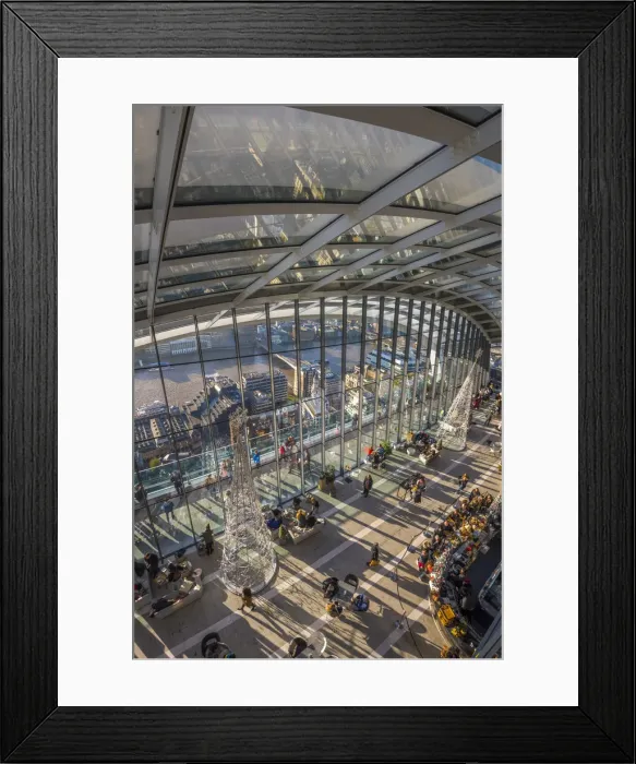 Framed Print : UK, England, London, City of London, The Skygarden