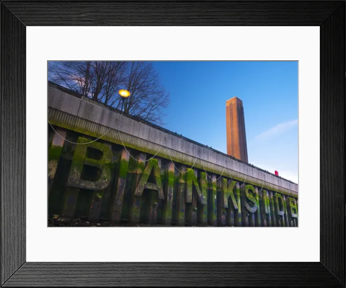 Framed Print : UK, London, Bankside, Tate Modern in old Bankside Power Station Framed Print : UK, London, Bankside, Tate Modern in old Bankside Power Station