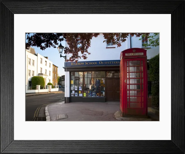 Framed Print : UK, England, Middlesex, Harrow-on-the-Hill