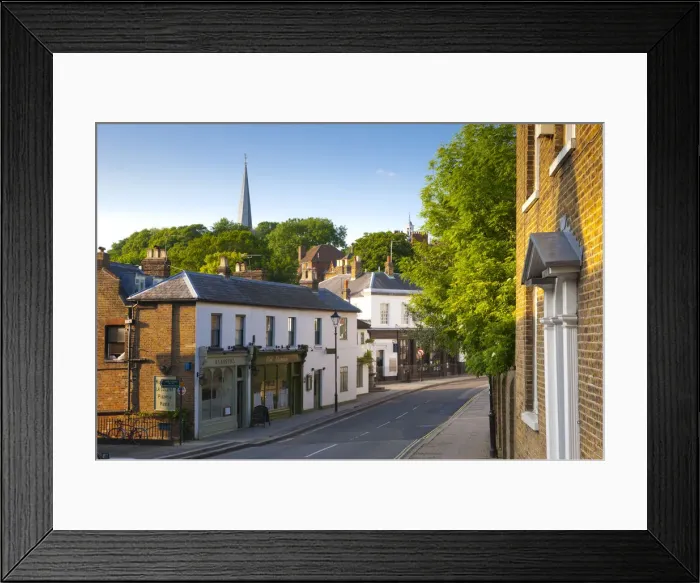 Framed Print : UK, England, Middlesex, Harrow-on-the-Hill