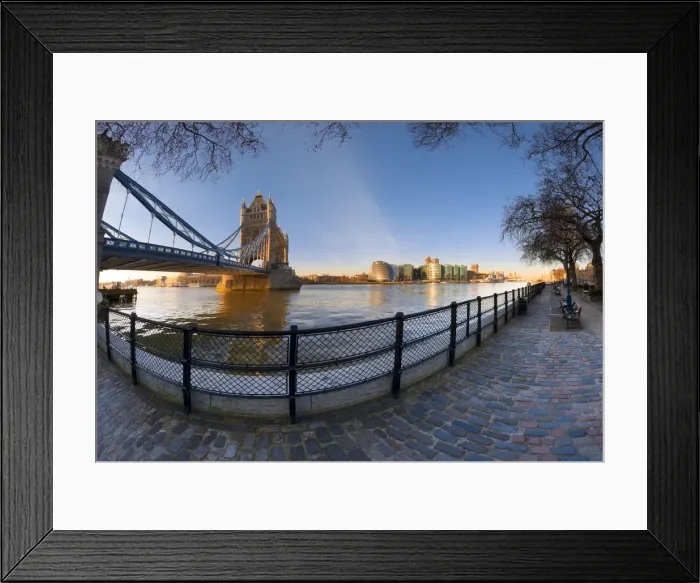 Framed Print : UK, London, Tower Bridge over River Thames Framed Print : UK, London, Tower Bridge over River Thames