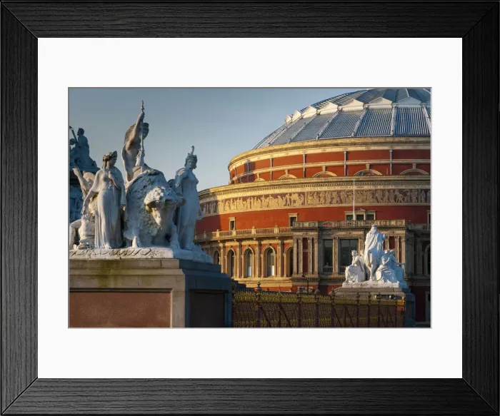 Framed Print : UK, London, Royal Albert Hall and Albert Memorial Framed Print : UK, London, Royal Albert Hall and Albert Memorial