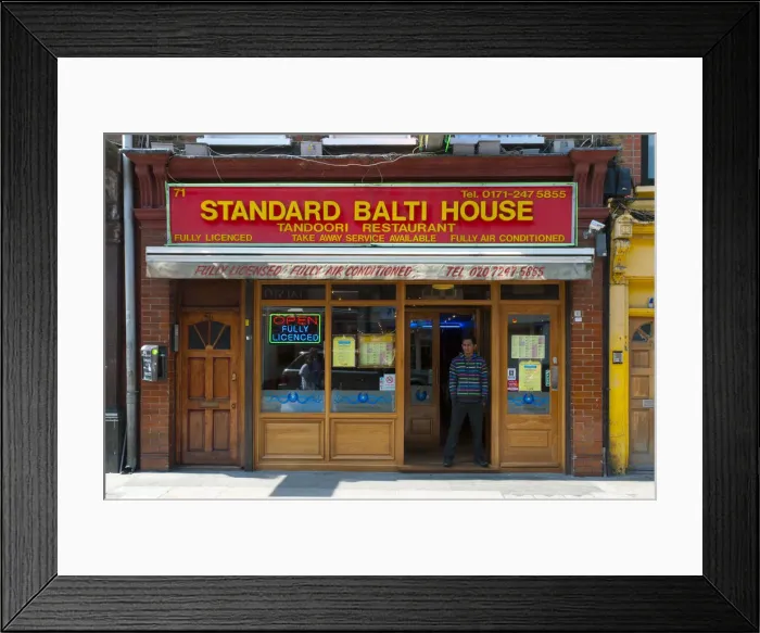 Framed Print : UK, England, London, The East End, Brick Lane Framed Print : UK, England, London, The East End, Brick Lane
