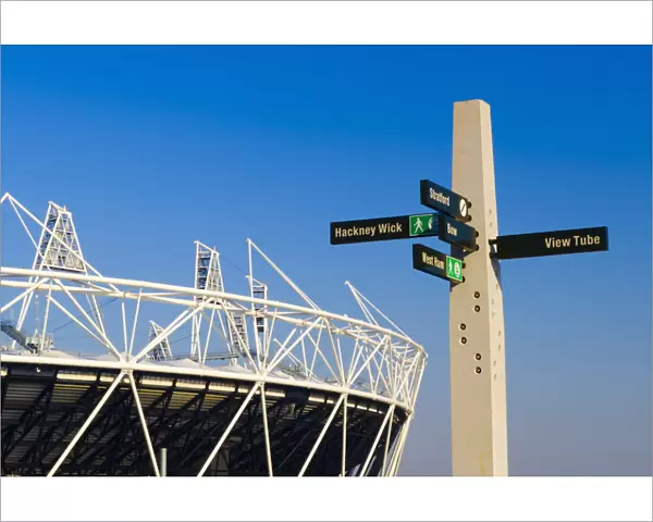 UK, England, London, 2012 Olympic Stadium